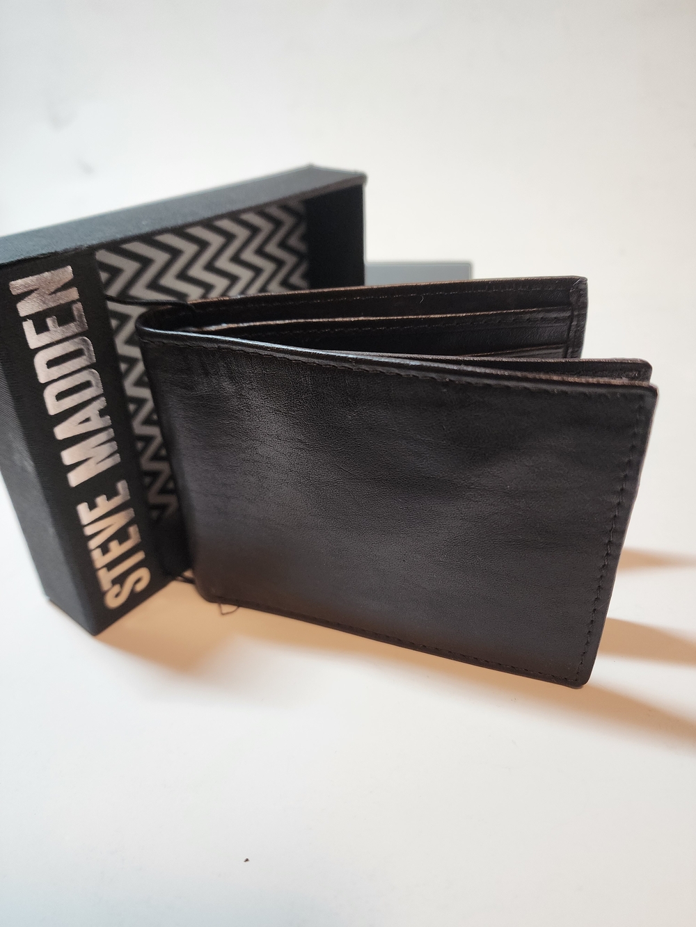 Steve Madden Brown Leather Wallet